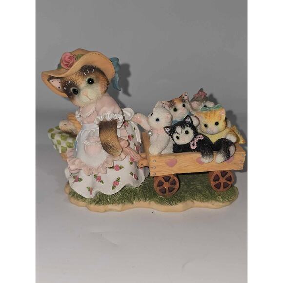 Enesco Calico Cats "Mom-Maker of‎ Miracles" 295604 - Picture 1 of 5